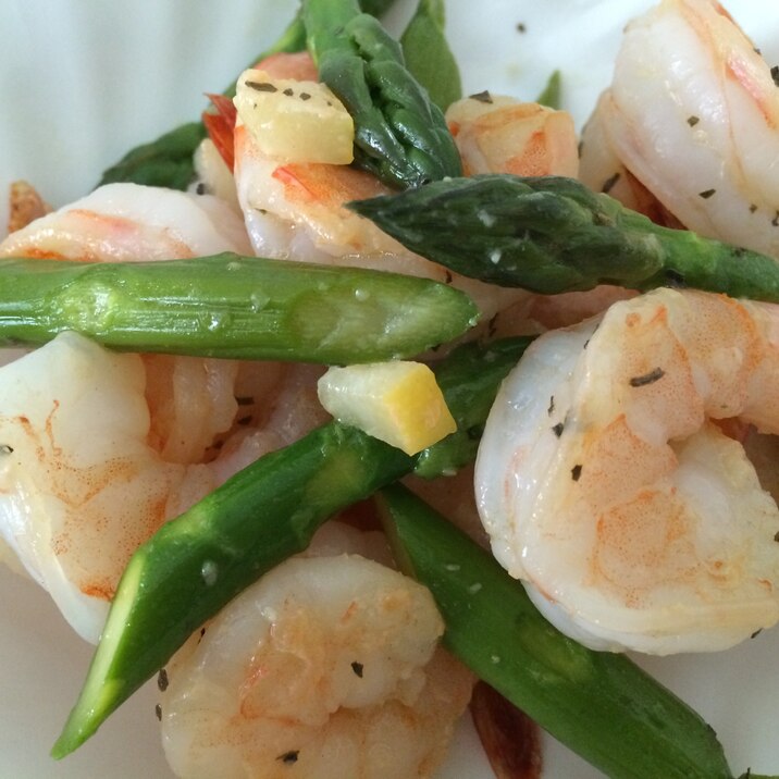 海老とアスパラガスの塩レモン炒め レシピ 作り方 By Masya0928 楽天レシピ 海老とアスパラガスの塩レモン炒め レシピ 作り方 By Masya0928 楽天レシピ